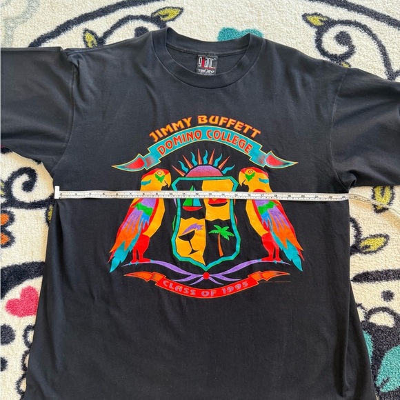 VINTAGE 1995 Jimmy Buffett Summer Session Tour T-Shirt XL Unisex City List - Picture 6 of 9